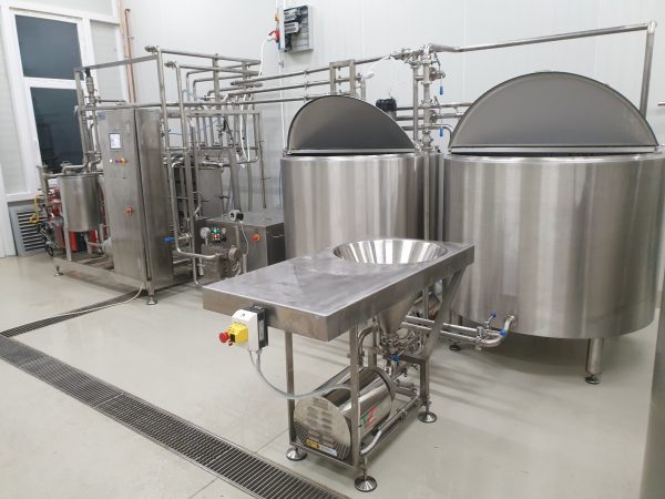 Used Teknoice pasteurisation plant for ice cream