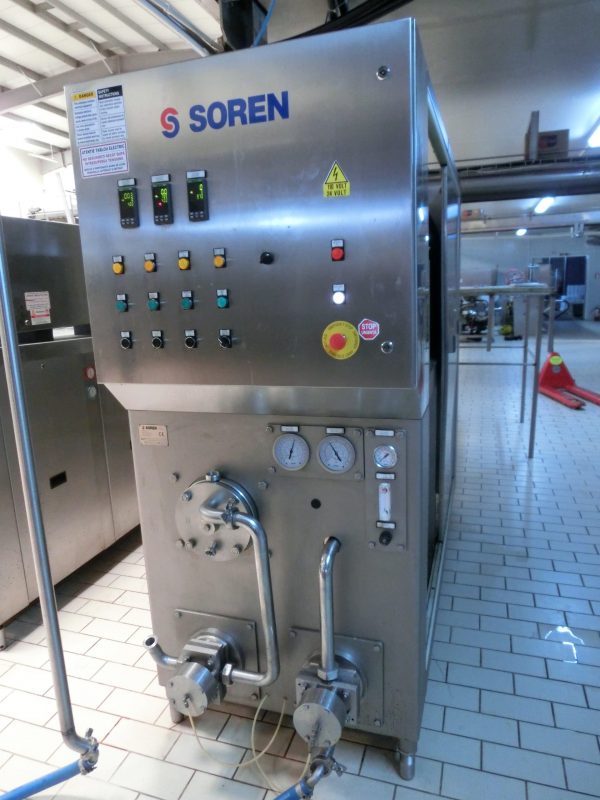 Soren CS 1500 continuous ice cream freezer