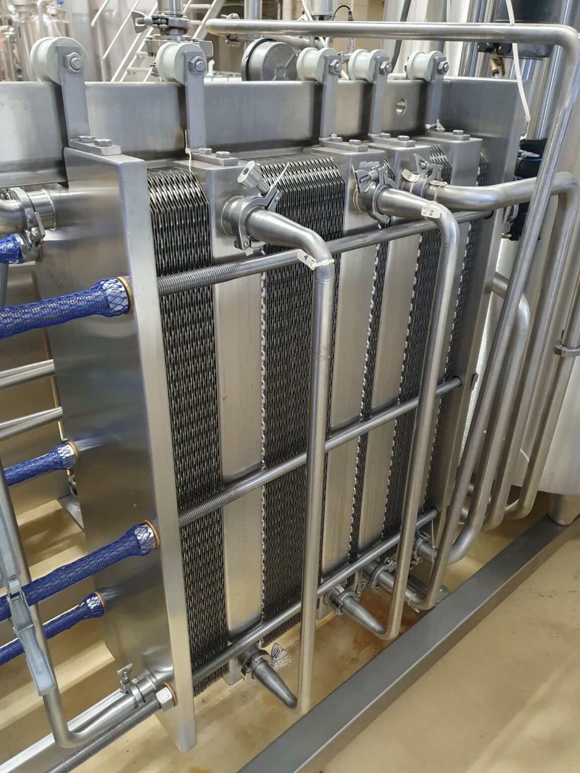 Tetra Pak 1200 lt/h HTST ice cream mix plant Hoyer Mixtura HTST