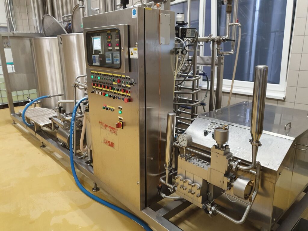 Tetra Pak 1200 lt/h HTST ice cream mix plant Hoyer Mixtura HTST